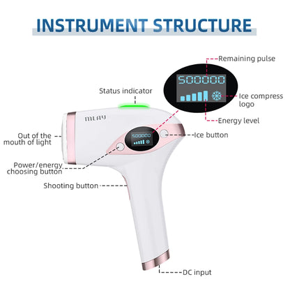 MLAY Laser T14 T10 T3 T4 M3 IPL Hair Removal Permanent Malay Ice Painless Epilator a Laser Face Body Epilator Women Home Use c9f98b-b7.myshopify.com