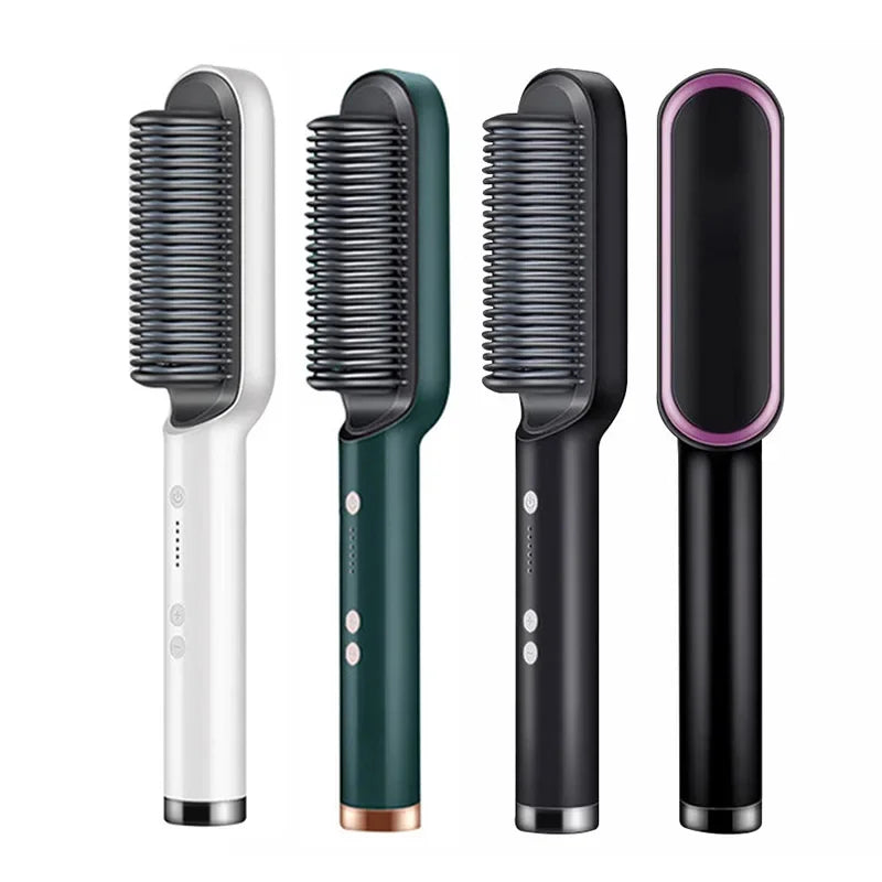 3-in-1 Straightening Comb Heated Hair Brush,Hair Straightener Brush Negative Ion Styling Comb Hair Styling Tool c9f98b-b7.myshopify.com