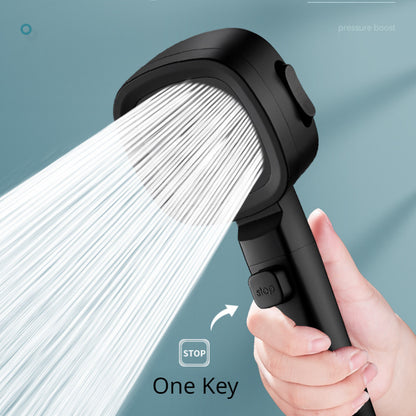 High Pressure Shower Head Water Saving 3 Modes Shower Heads Adjustable One-Key Stop Water Massage Sprayer Bathroom Accessories c9f98b-b7.myshopify.com