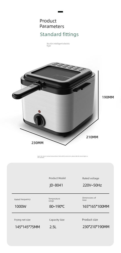 110V Deep Frying Pan Multi-Function Electric Fryer c9f98b-b7.myshopify.com