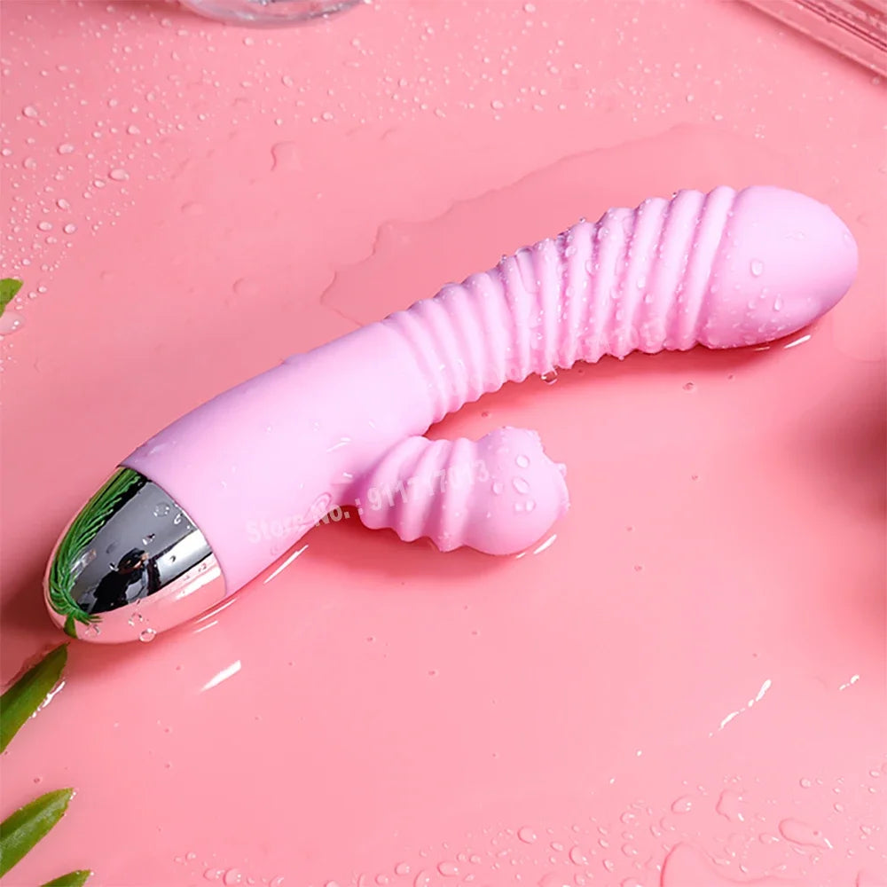 2 In 1 Licking Machine Vibrator For Women Clitoris Stimulator G-Spot Powerful Vibro Dildo Wand Female Clit Sucker Adult Sex Toys c9f98b-b7.myshopify.com