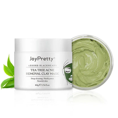 Green Tea Tree Clay Mask Facial Cleans Cream Black Dots Blackheads Remove Mask Against Acne Treatment Cream Sleep Mask Skin Care c9f98b-b7.myshopify.com