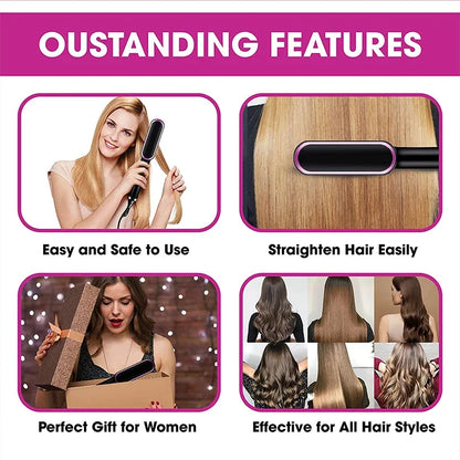 3-in-1 Straightening Comb Heated Hair Brush,Hair Straightener Brush Negative Ion Styling Comb Hair Styling Tool c9f98b-b7.myshopify.com