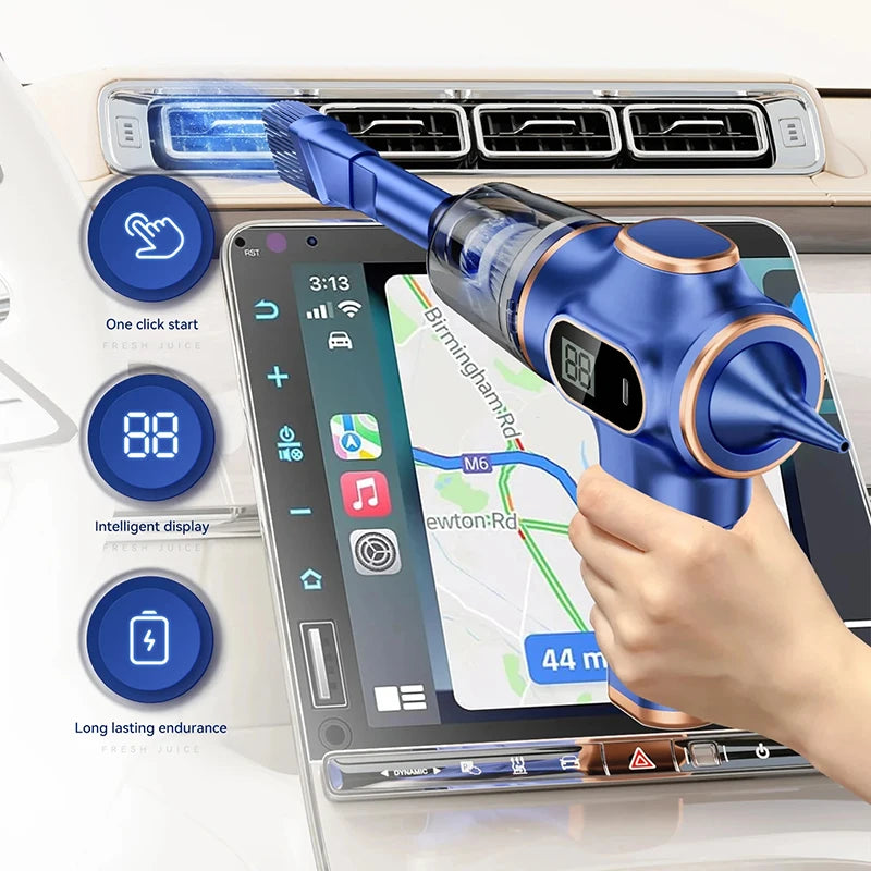 9500000Pa 5-in-1 Wireless Handheld Car Vacuum Cleaner, Portable Robot for Car & Home Cleaning, Powerful Suction Household Appliance c9f98b-b7.myshopify.com