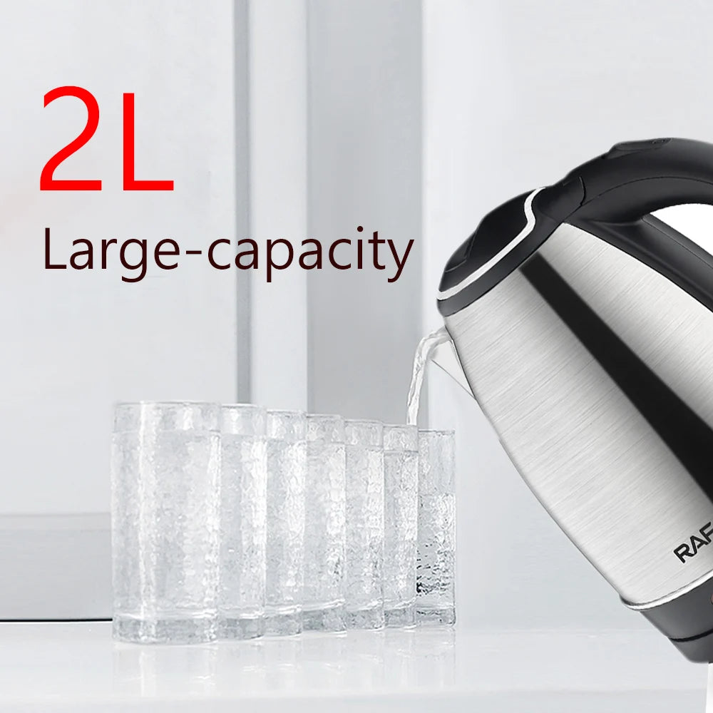 2L Electric Kettle Stainle2L Electric Kettle - Stainless Steel Smart Kettle with Whistle Function, 1500W Thermo Pot for Tea and Coffeess Steel Kitchen Appliances Smart Kettle 1500W Whistle Kettle Samovar Tea Coffee Thermo Pot c9f98b-b7.myshopify.com