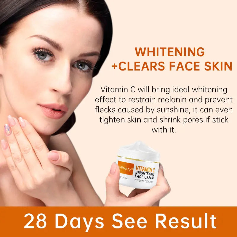 JoyPretty Vitamin C for Face Whitening Dark Spots Removal Cream Skincare Kits Eye Lightening Moisturizing Facial Serum Skin Care c9f98b-b7.myshopify.com