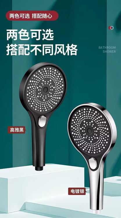 13CM Big Panel Large Flow Shower Head 3 Modes Adjustable High Pressure Water-saving Shower Mixer Nozzles Bathroom Accessories c9f98b-b7.myshopify.com