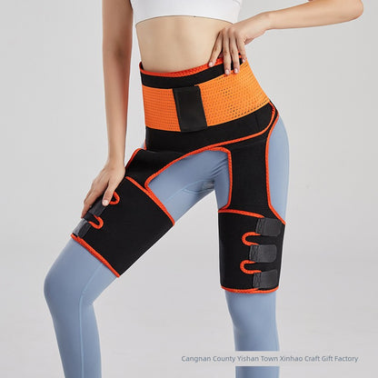 Three-in-One Waistband Waist and Thigh Trimmer Waist Trainer Hip Lifting Shapewear Hip Belt c9f98b-b7.myshopify.com