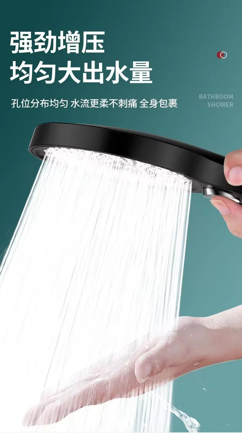 13CM Big Panel Large Flow Shower Head 3 Modes Adjustable High Pressure Water-saving Shower Mixer Nozzles Bathroom Accessories c9f98b-b7.myshopify.com