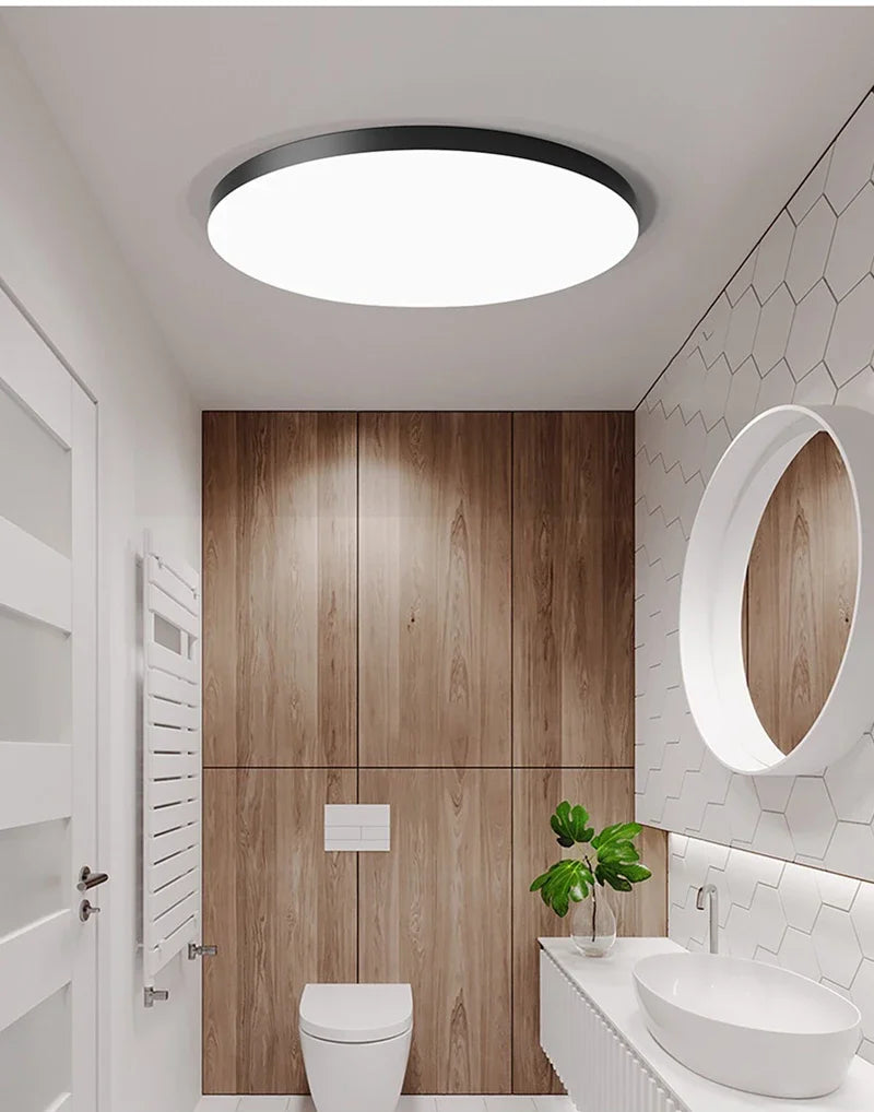 LED Ceiling Light 220V Waterproof Dustproof Three Proof Light Bedroom Bathroom Dining Room Kitchen Indoor Lighting Fixtures c9f98b-b7.myshopify.com