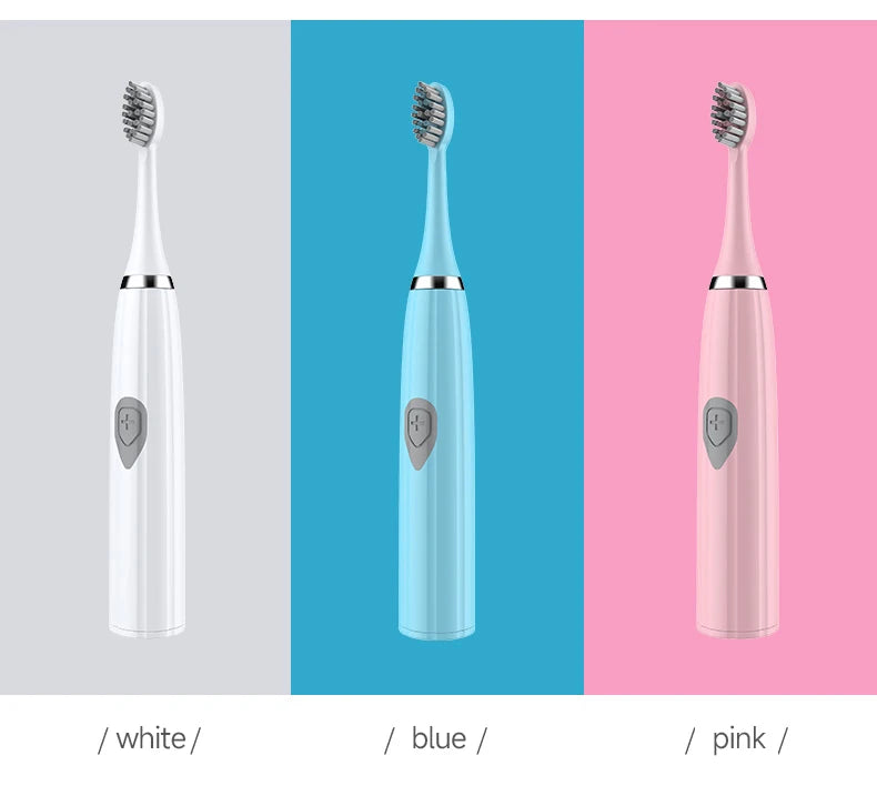 Electric Toothbrush for Adults Soft DuPont Bristle Portable Battery Endurance IPX6 Waterproof Intelligent Effective Oral Care c9f98b-b7.myshopify.com