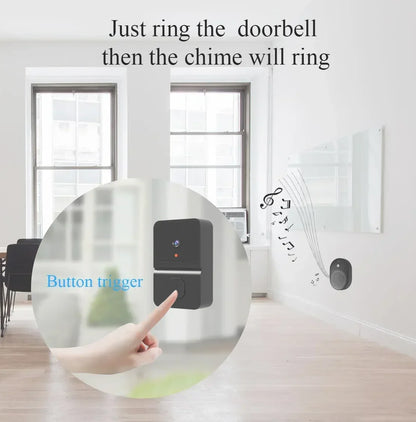 MIJIA Wireless WiFi Doorbell with HD Camera, Night Vision, Video Intercom, and Voice Change for Home Monitoring c9f98b-b7.myshopify.com