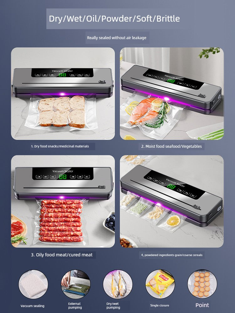 Smart Vacuum Sealing Machine for Fresh Food Preservation - Compressed Food Packaging & Storage c9f98b-b7.myshopify.com