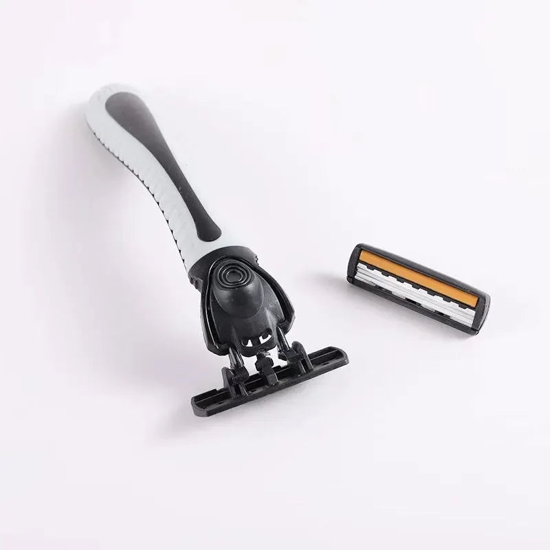 Shaver Brand New Design Men Razor Shaving Three Layer Shaver Reusable Razor Imported Blade Multi Tool Head Change c9f98b-b7.myshopify.com