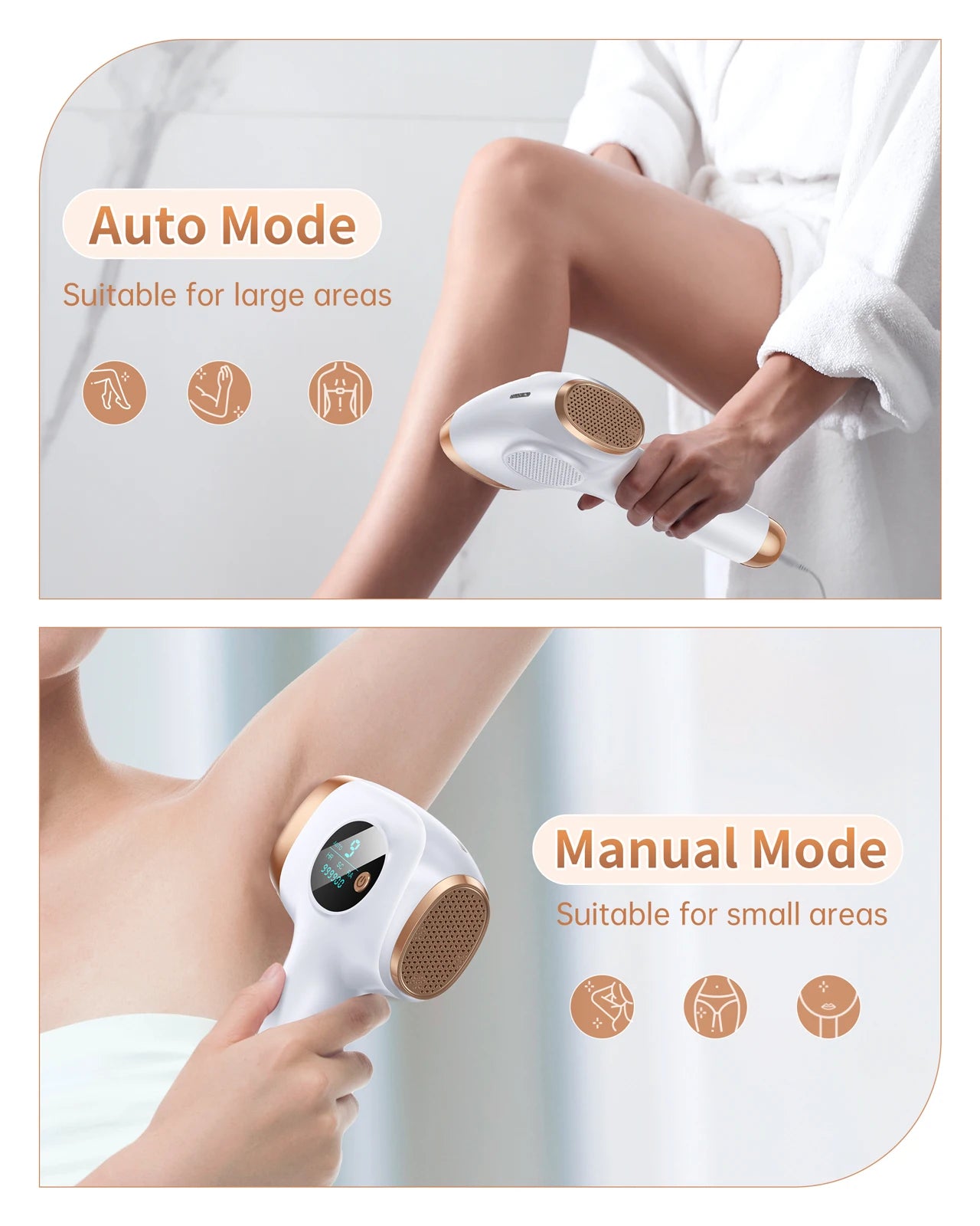 Hair Removal Laser by JOOYEE - 999,999 Flashes - 3-in-1 Permanent Painless Epilator c9f98b-b7.myshopify.com