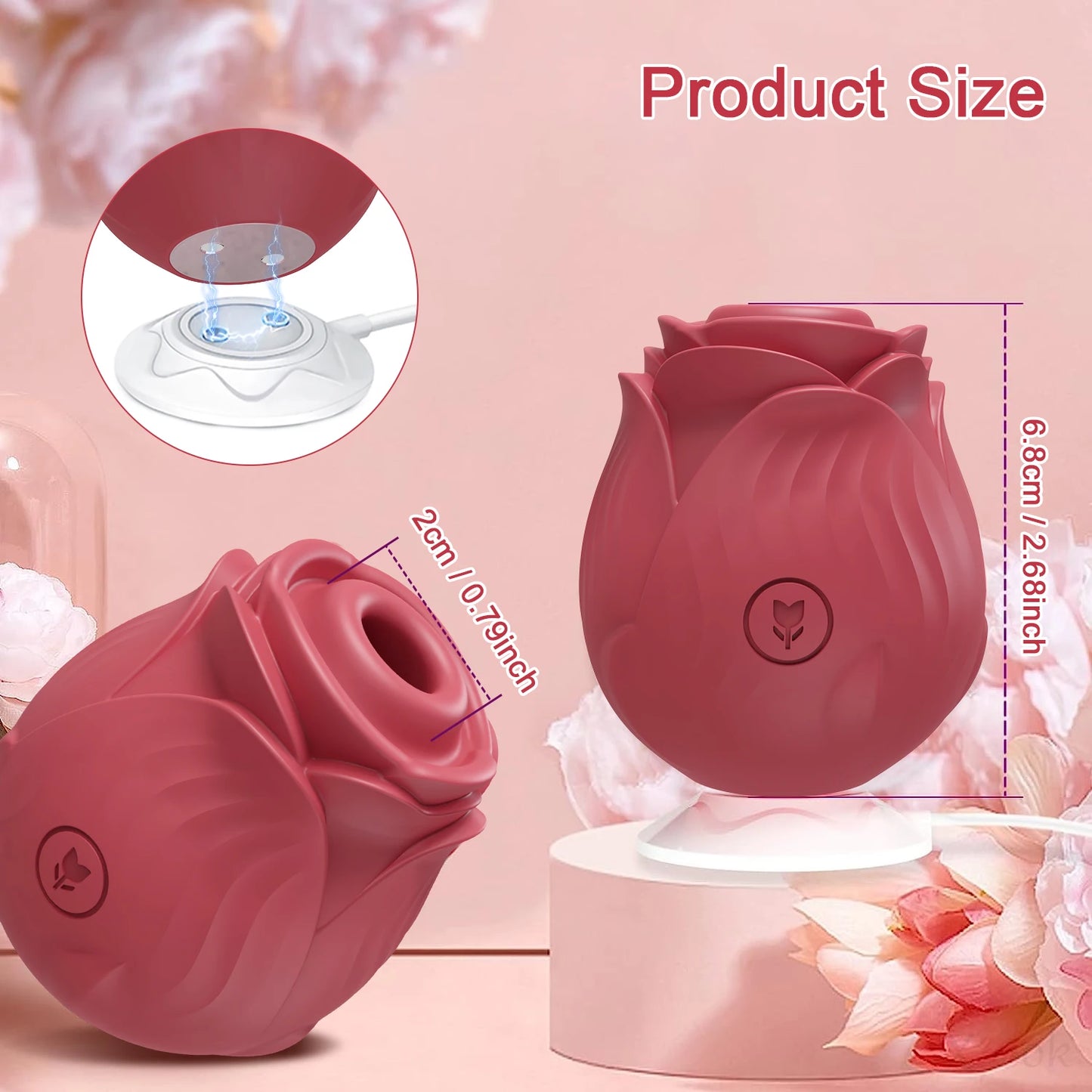 Rose-Sex Toys Dildo Vibrator for Women Clitoral Sucker Nipple Sucking Female G Spot Massager Stimulator Couples Adult Sex Games c9f98b-b7.myshopify.com