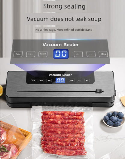 Smart Vacuum Sealing Machine for Fresh Food Preservation - Compressed Food Packaging & Storage c9f98b-b7.myshopify.com