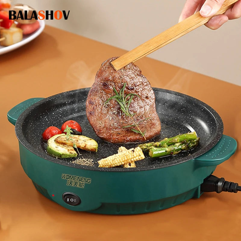 BALASHOV Electric Frying Pan - Versatile and Compact Fryer for Home Cooking (22cm & 26cm) c9f98b-b7.myshopify.com