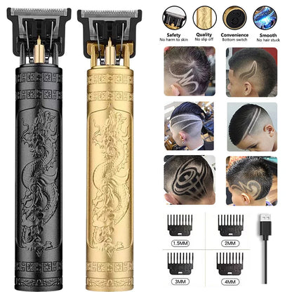 2024 New Vintage T9 Hair Cutting Machine Men's Electric Shaver c9f98b-b7.myshopify.com