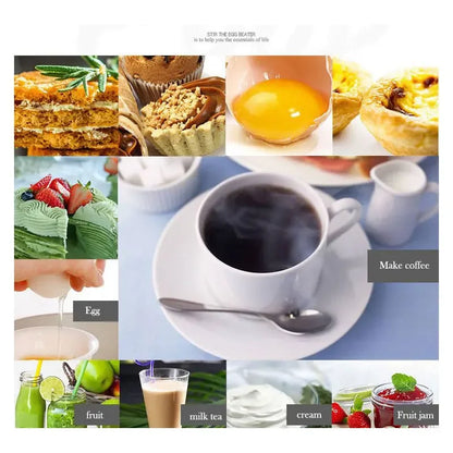 Handheld Milk Frother & Foamer - Portable Coffee Maker, Egg Beater, Chocolate & Cappuccino Stirrer, Mini Blender & Kitchen Whisk Tool c9f98b-b7.myshopify.com