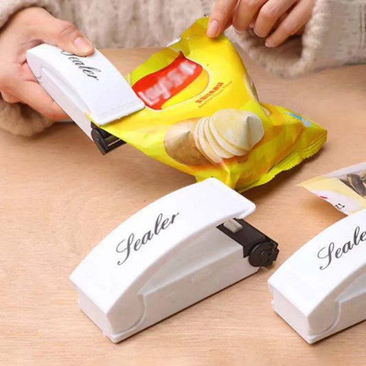 Plastic Heat Bag Sealer Food Packaging Sealing Machine Portable Snack Bag Sealing Clip Kitchen Storage Accessories Home Gadgets c9f98b-b7.myshopify.com