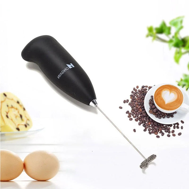 Handheld Milk Frother & Foamer - Portable Coffee Maker, Egg Beater, Chocolate & Cappuccino Stirrer, Mini Blender & Kitchen Whisk Tool c9f98b-b7.myshopify.com