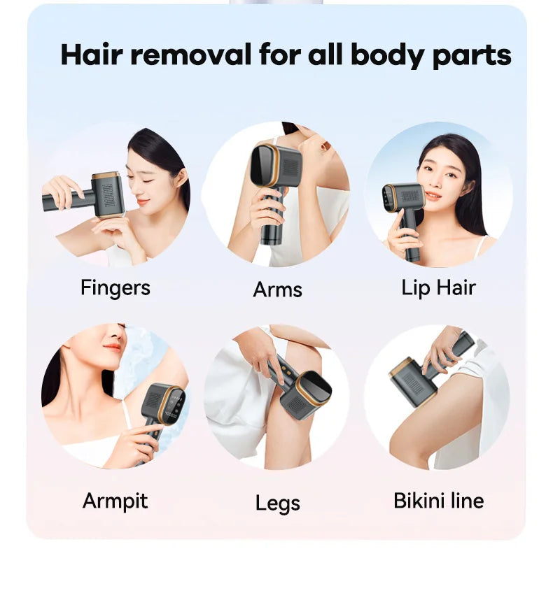 IPL Hair Removal Kit For Women Portable Laser Hair Removal For Bikini Area Sensitive Skin Permanent Painless Laser Epilator c9f98b-b7.myshopify.com