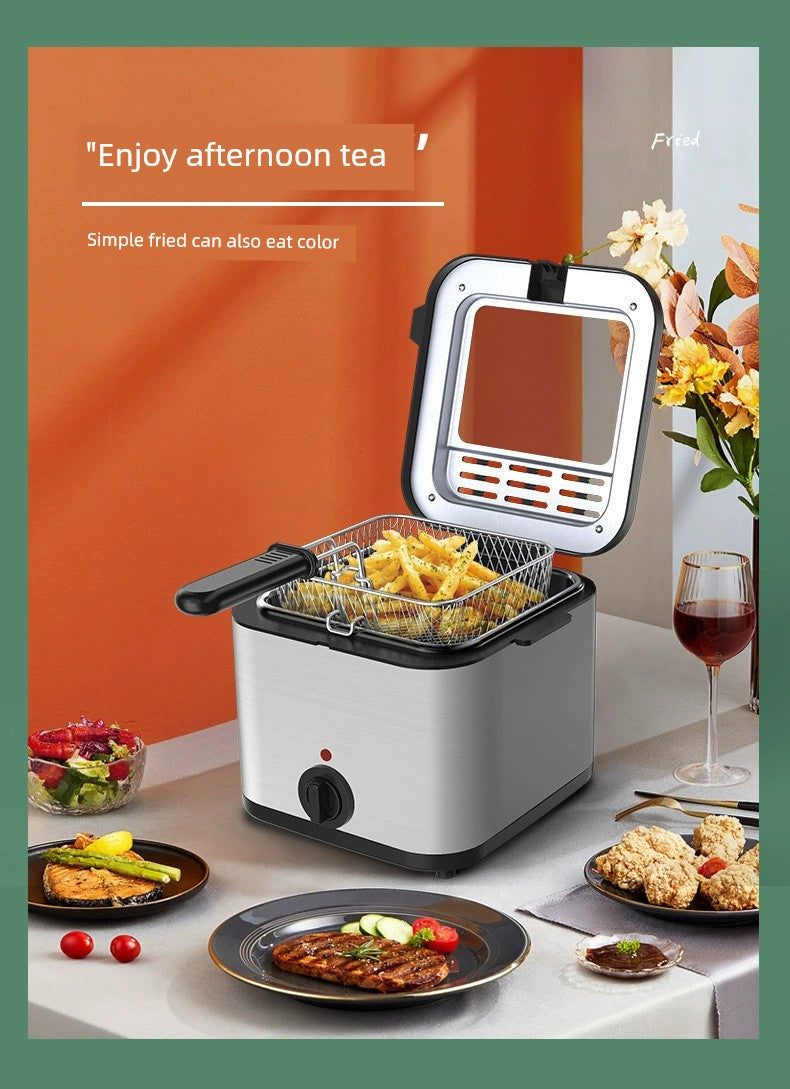 110V Deep Frying Pan Multi-Function Electric Fryer c9f98b-b7.myshopify.com