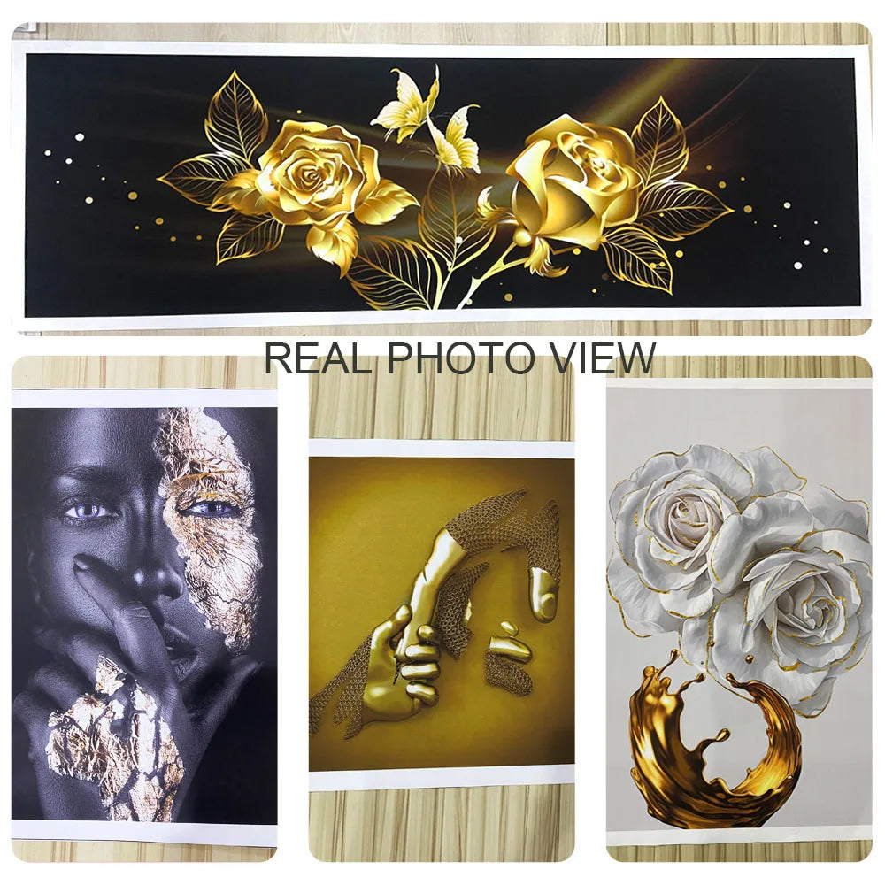 3 Pieces Nordic Luxury Ribbon Abstract Landscape Wall Art Canvas Paintings Modern Gold Deer Poster Print Picture for Home Decor c9f98b-b7.myshopify.com