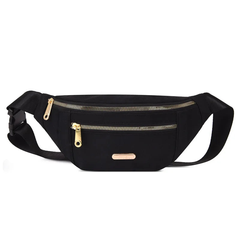 Women Waist Bag Fanny Pack Zipper Chest Bag Female Banana Bag Money Pouch Travel Shoulder Purse Belly Pocket Hip Bum Bag c9f98b-b7.myshopify.com