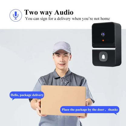 MIJIA Wireless WiFi Doorbell with HD Camera, Night Vision, Video Intercom, and Voice Change for Home Monitoring c9f98b-b7.myshopify.com