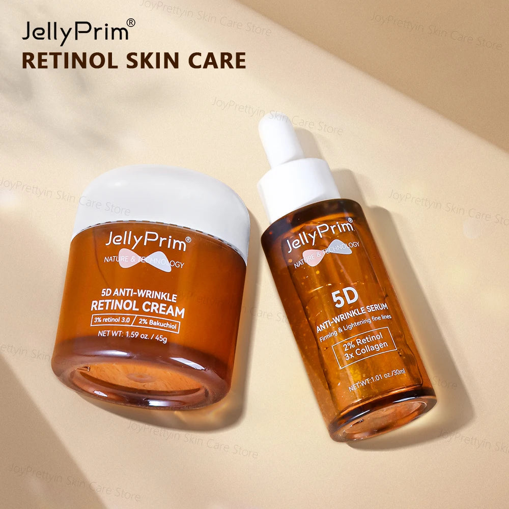 Retinol Cream Serum Kits Skin Care Anti Wrinkle Aging Facial Lifting Firming Treatment High Quality Creams Skincare Set 2023 c9f98b-b7.myshopify.com