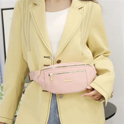 Women Waist Bag Fanny Pack Zipper Chest Bag Female Banana Bag Money Pouch Travel Shoulder Purse Belly Pocket Hip Bum Bag c9f98b-b7.myshopify.com