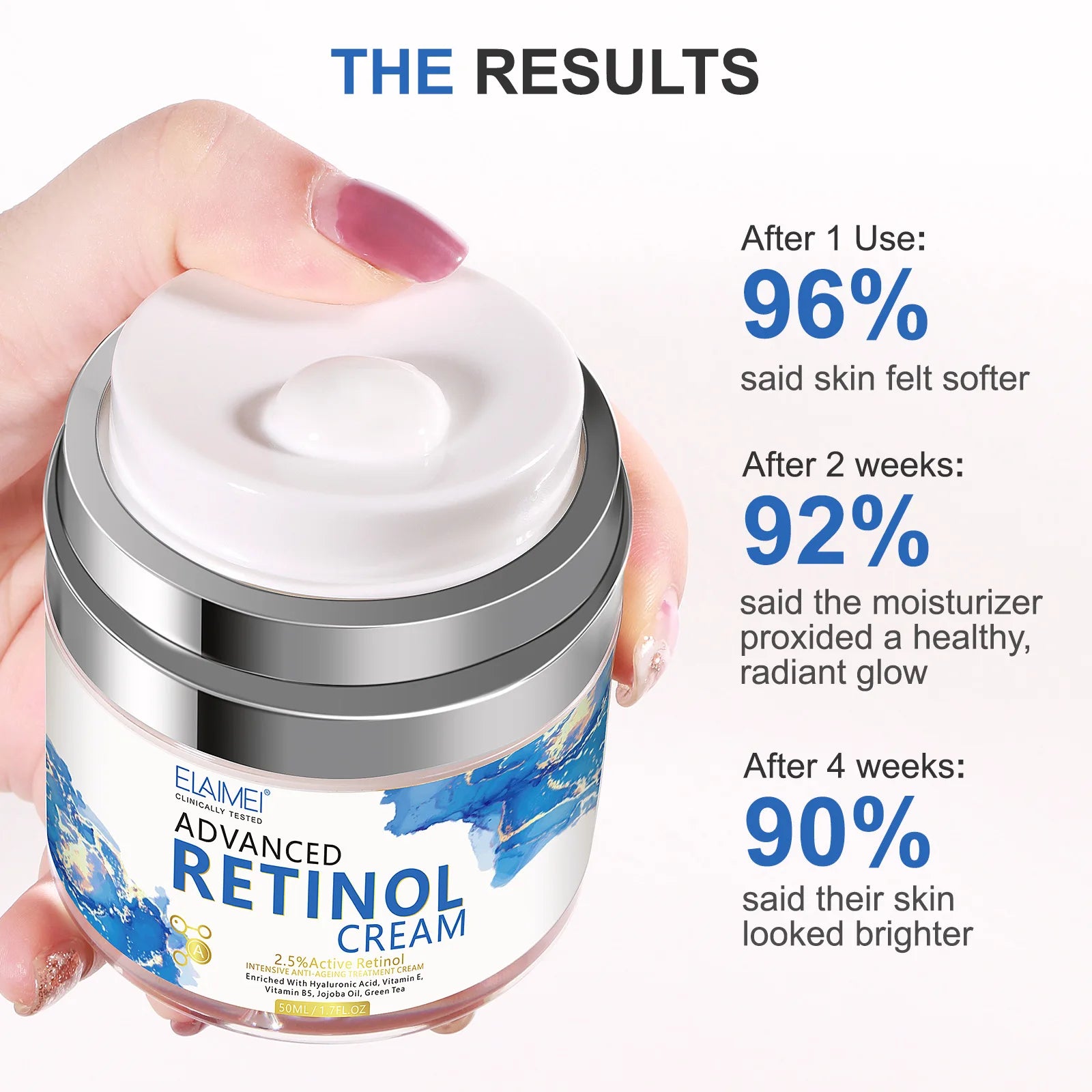 Retinol Face Cream Firming Brightening Moisturizing Hyaluronic Acid Vitamin C Facial Cream skincare Face Creams c9f98b-b7.myshopify.com