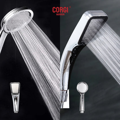 ABS Ultra Thin High Pressure Shower Head Water Save Pressurized 300 Hole Showers Rainfall Spray for Toilet Bathroom Accessories c9f98b-b7.myshopify.com