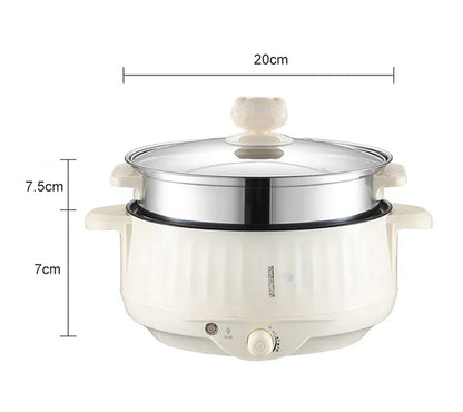 220V Multi Cookers Single/Double Layer Electric Pot 1-2 People Household Non-stick Pan Hot Pot Rice Cooker Cooking Appliances c9f98b-b7.myshopify.com