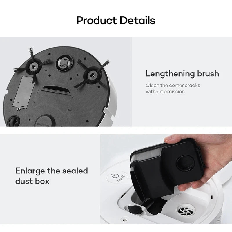 New Wet Mopping USB Rechargeable 5-In-1 Robot Vacuum Cleaner Automatic Cleaning Sweeping Machine Vacuum Cleaners c9f98b-b7.myshopify.com