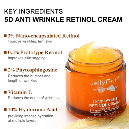 Retinol Cream Serum Kits Skin Care Anti Wrinkle Aging Facial Lifting Firming Treatment High Quality Creams Skincare Set 2023 c9f98b-b7.myshopify.com