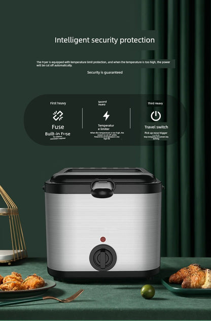 110V Deep Frying Pan Multi-Function Electric Fryer c9f98b-b7.myshopify.com