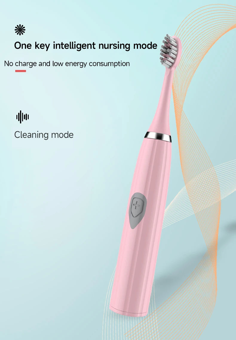 Electric Toothbrush for Adults Soft DuPont Bristle Portable Battery Endurance IPX6 Waterproof Intelligent Effective Oral Care c9f98b-b7.myshopify.com