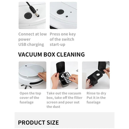 Automatic Wireless Robot Vacuum Cleaner - Smart Dry & Wet Cleaning, Self-Charging c9f98b-b7.myshopify.com