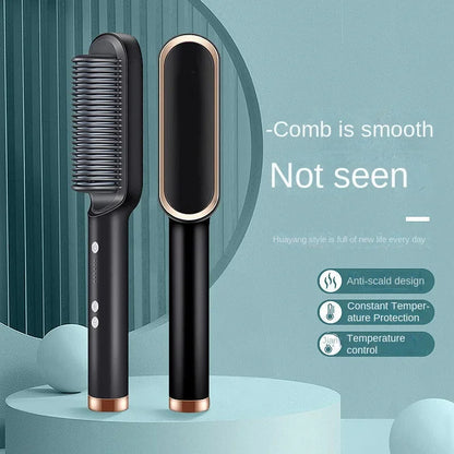 Professional Negative Ion Hair Straightener Hair Straightener 3In1 Professional Quick Heated Electric Hot Comb Hair Straightener c9f98b-b7.myshopify.com