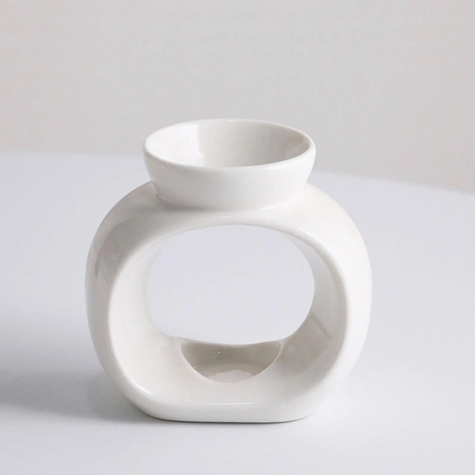 Essential Oil Burner Decorative Censer Fragrance Warmer Porcelain Aroma Burner for Garden Living Room Porch Desktop Office c9f98b-b7.myshopify.com
