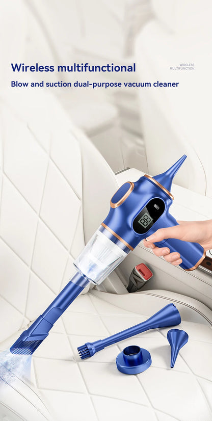 9500000Pa 5-in-1 Wireless Handheld Car Vacuum Cleaner, Portable Robot for Car & Home Cleaning, Powerful Suction Household Appliance c9f98b-b7.myshopify.com