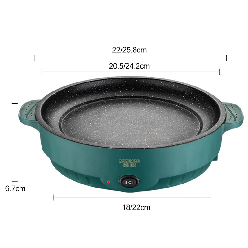 BALASHOV Electric Frying Pan - Versatile and Compact Fryer for Home Cooking (22cm & 26cm) c9f98b-b7.myshopify.com