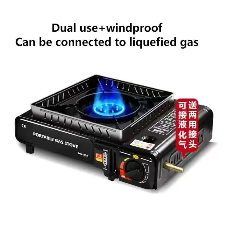 2900W Outdoor Cassette Gas Stove Cassette Gas Stove Dual-purpose Portable Gas Grill Cassette Butane Vehicle-mounted Gas Stove c9f98b-b7.myshopify.com