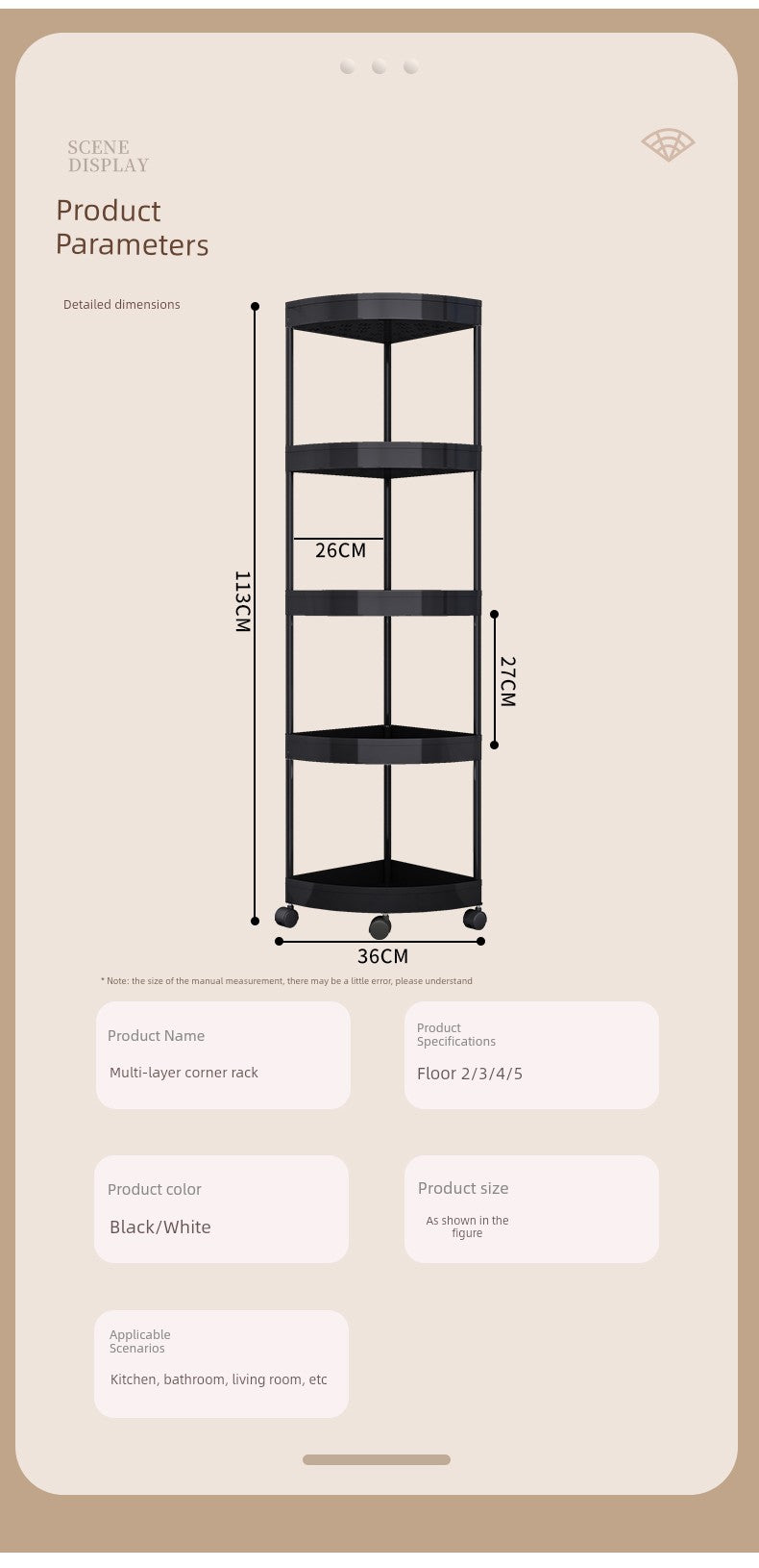 Multi-Layer Corner Floor Storage Rack for Toilets - Space-Saving Bathroom Organizer c9f98b-b7.myshopify.com