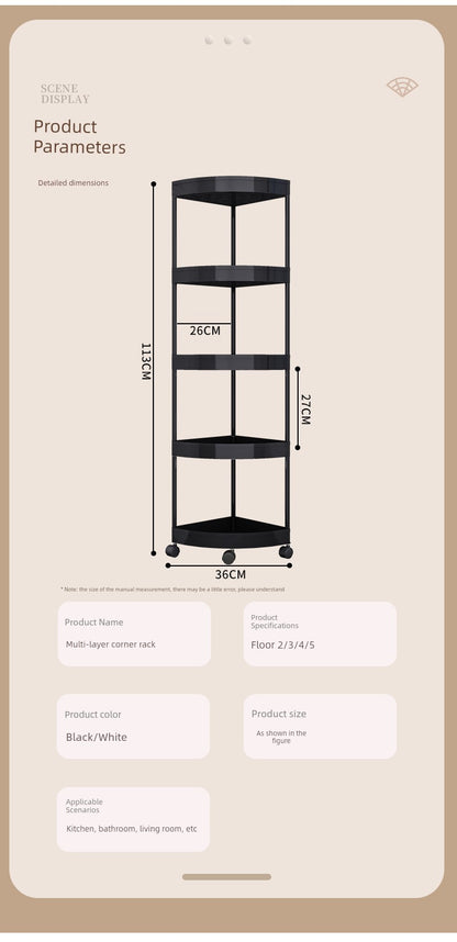 Multi-Layer Corner Floor Storage Rack for Toilets - Space-Saving Bathroom Organizer c9f98b-b7.myshopify.com