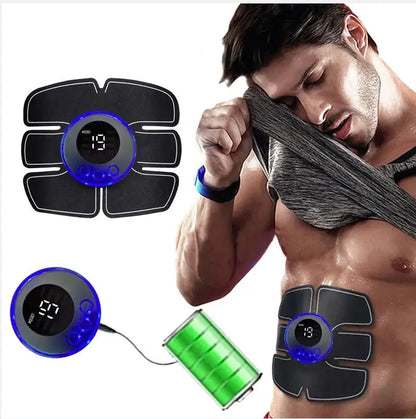 EMS Abdominal Muscle Stimulator Fitness ABS Arm Training Patches Muscle Exercise Instrument USB Charging Home Men c9f98b-b7.myshopify.com