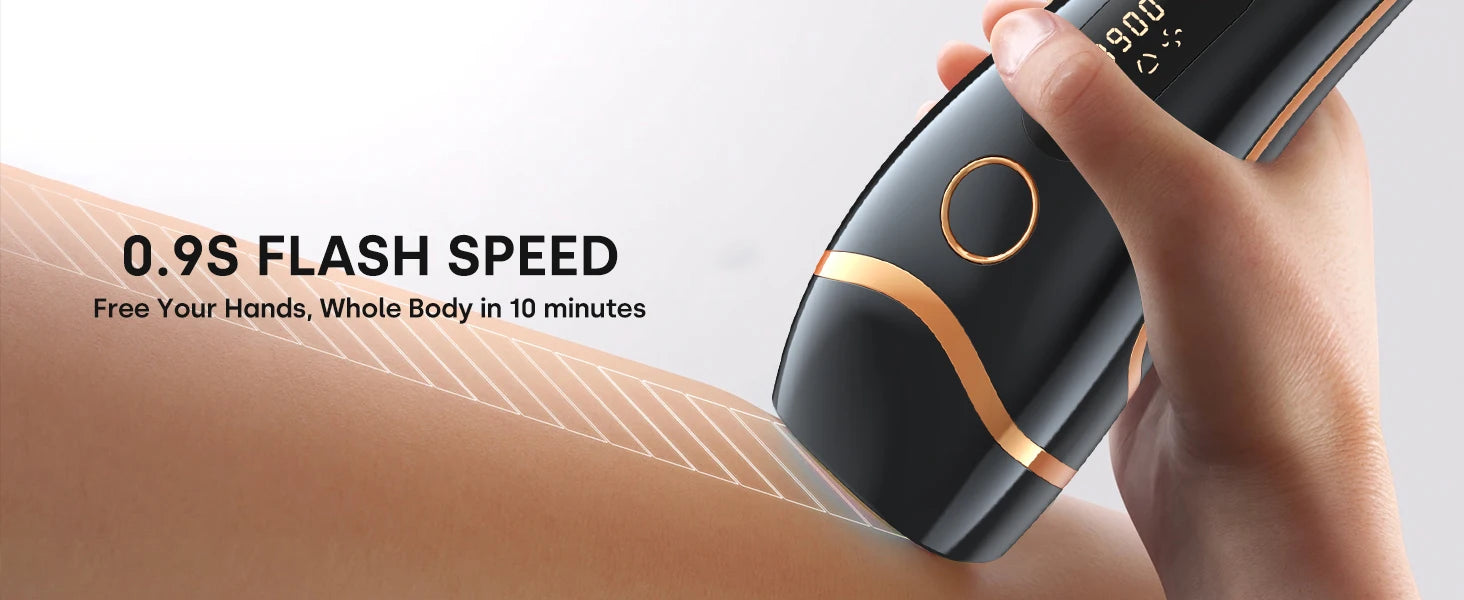 Laser Hair Removal IPL Device 999,900 Flashes Permanent Epilator for Facial Legs Arms Bikini Line for Women Men Home Treament c9f98b-b7.myshopify.com